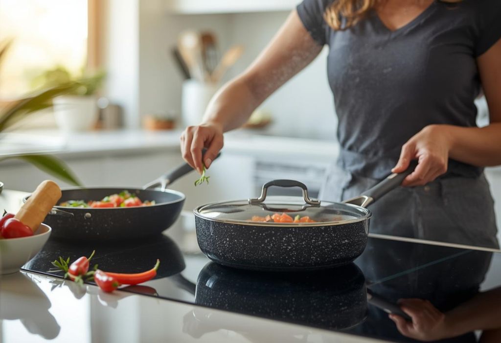Coating Types in Carote Granite Cookware