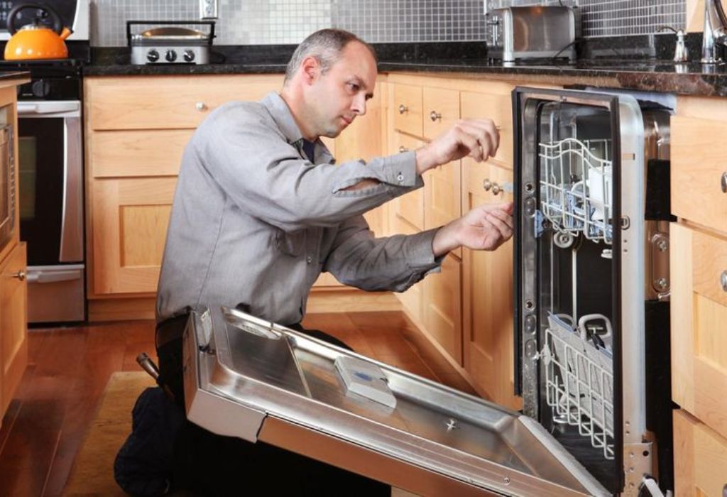 How to Dry Water Under a Leaking Dishwasher