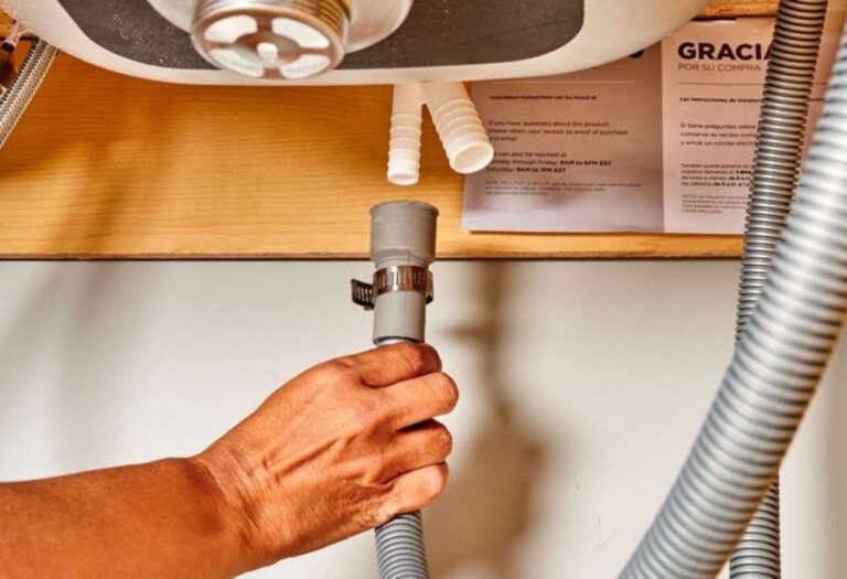 How to Plumb a Dishwasher Drain Hose the Right Way