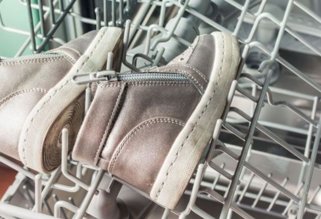 Why People Consider Putting Shoes In The Dishwasher