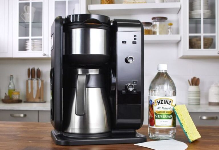 How To Deep Clean A Coffee Maker With Vinegar At Home