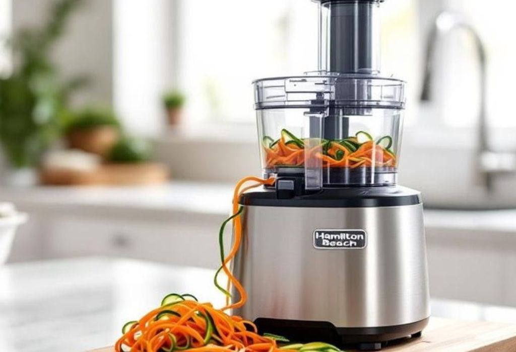 How a Food Processor Chops Vegetables