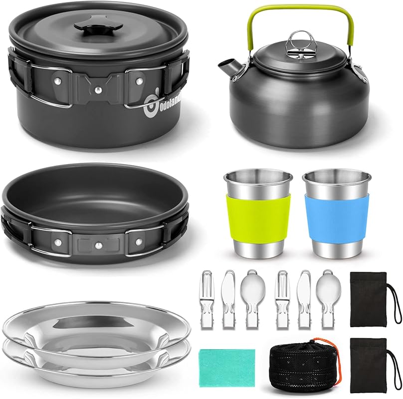 Best Camping Cookware for Open Fire: Pot, Pan, Kettle, Dinnerware, and