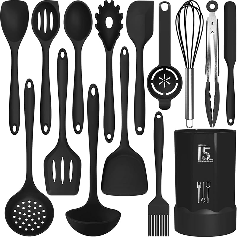 Best Silicone Cooking Utensils Set for Nonstick Cookware – Dishwasher