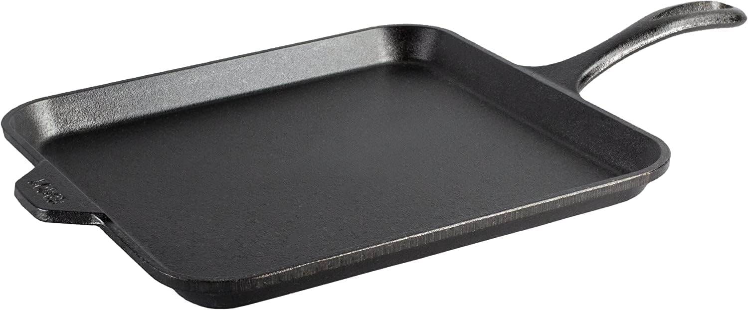 Lodge Cast Iron Square 11-inch Griddle: Essential Cookware for Grillin