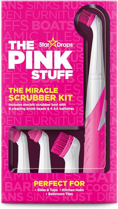 Get Your Cookware Sparkling: The Pink Stuff Stardrops Scrubber Kit wit