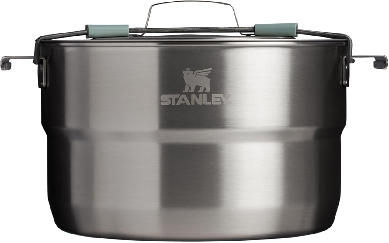 Stanley Wildfare Core 26-Piece Camping Cookware Set with Pot, Fry Pan,