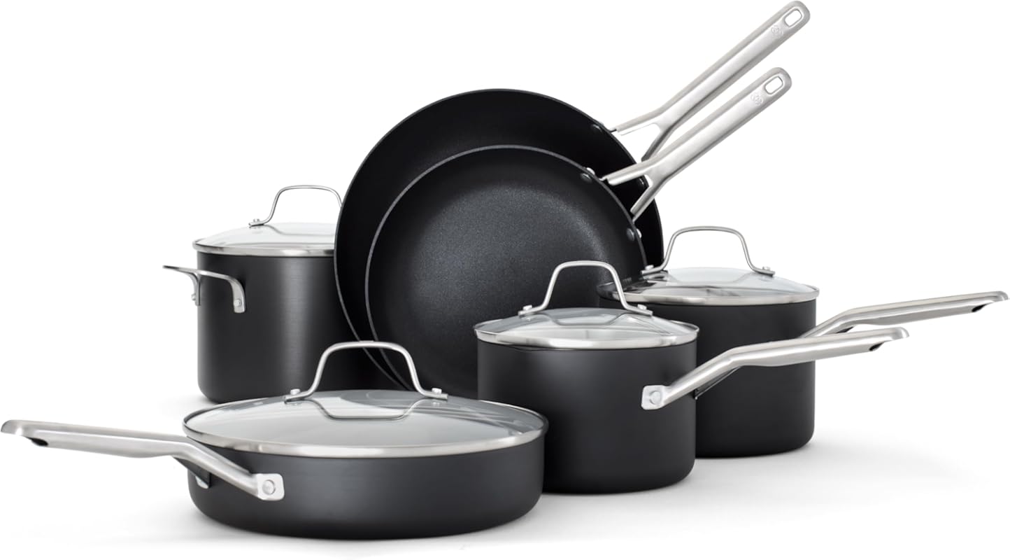 Discover the best Calphalon Hard-Anodized Nonstick 10-Piece Oven Safe 