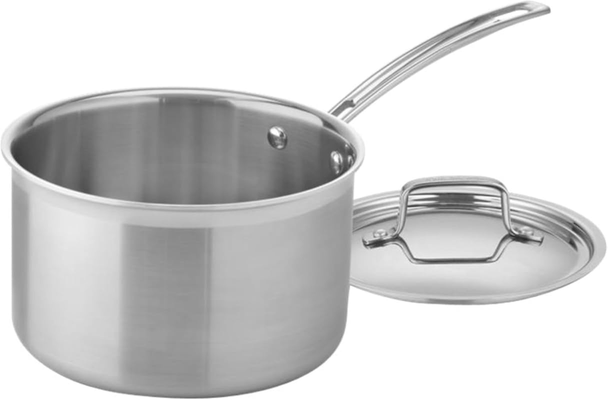 Cuisinart 4-Quart Skillet, Stainless Steel Cookware Multiclad Pro