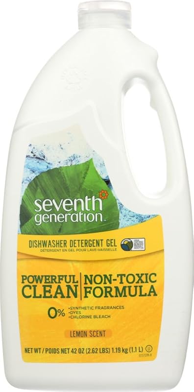 Seventh Generation Dishwasher Gel Lemon