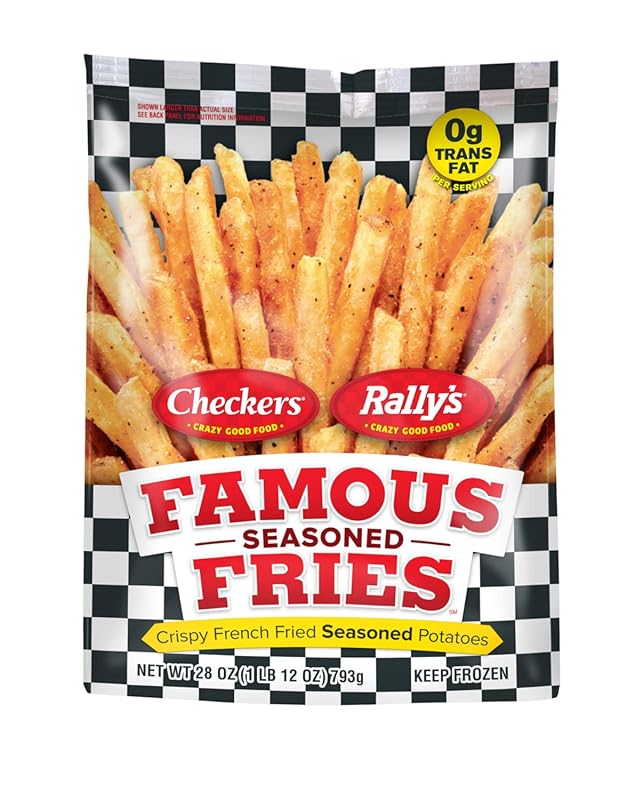 Checkers and Rally's Seasoned Frozen Fries: Crispy and Delicious in Yo