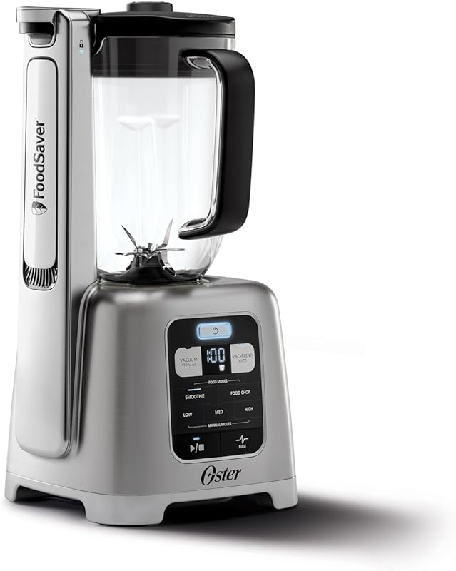 Oster Blender with FoodSaver Vacuum Sealing System for Fresh Smoothies