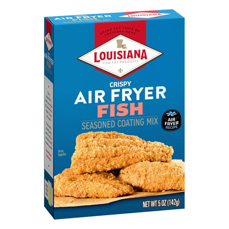 Louisiana Air Fryer Seasoned Coating Mix for Fish
