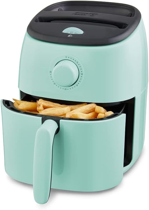 DASH Tasti-Crisp Compact Air Fryer: 2.6-Quart for Healthy Meals in Sma