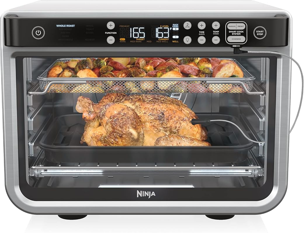 Ninja Foodi Smart XL 10-in-1 Air Fry Oven: True Surround Convection an