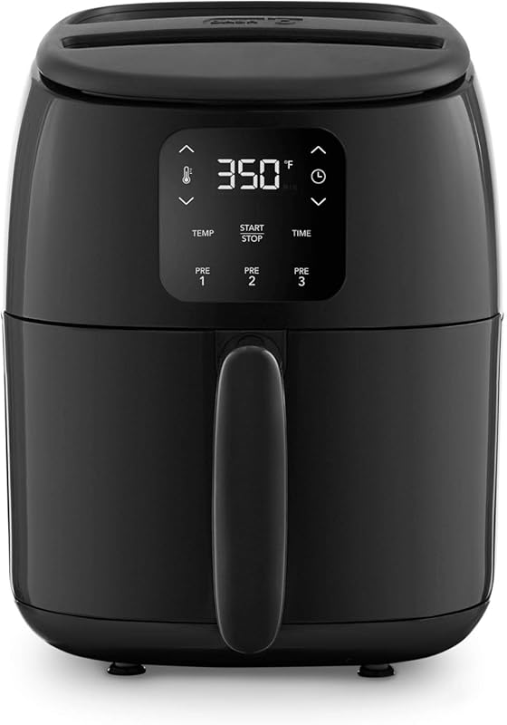 DASH Tasti-Crisp Digital Air Fryer 2.6 Qt Black