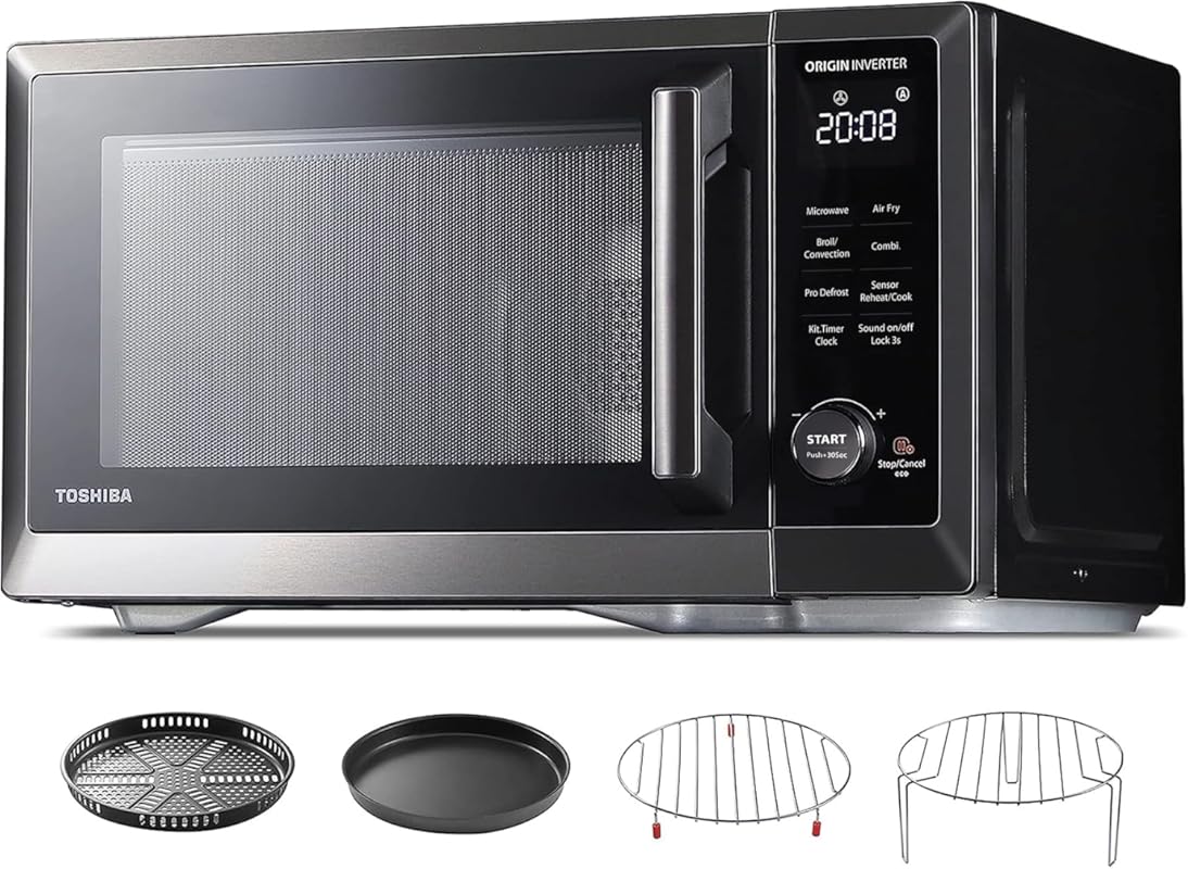 TOSHIBA Countertop Microwave Oven Air Fryer Combo