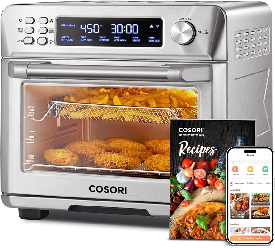 COSORI Smart 12-in-1 26QT Air Fryer Toaster Oven