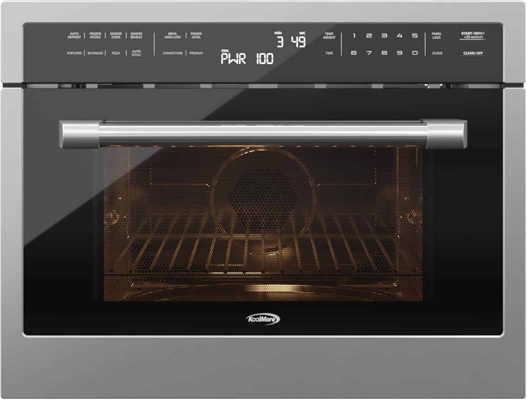 KoolMore 24-Inch Built-in Convection Oven and Microwave Combination