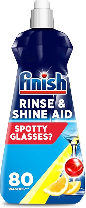 Finish Dishwasher Rinse & Shine Aid with Lemon