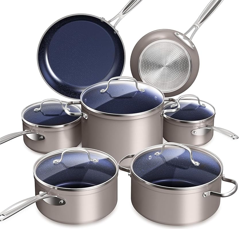 Nuwave Duralon Ceramic Nonstick Cookware Set