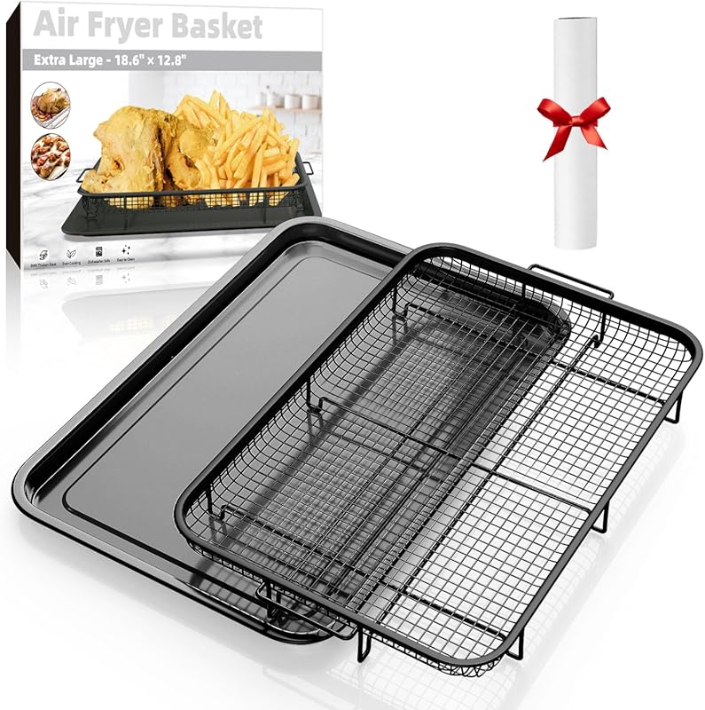 Best Extra Large Air Fryer Tray Set for Oven