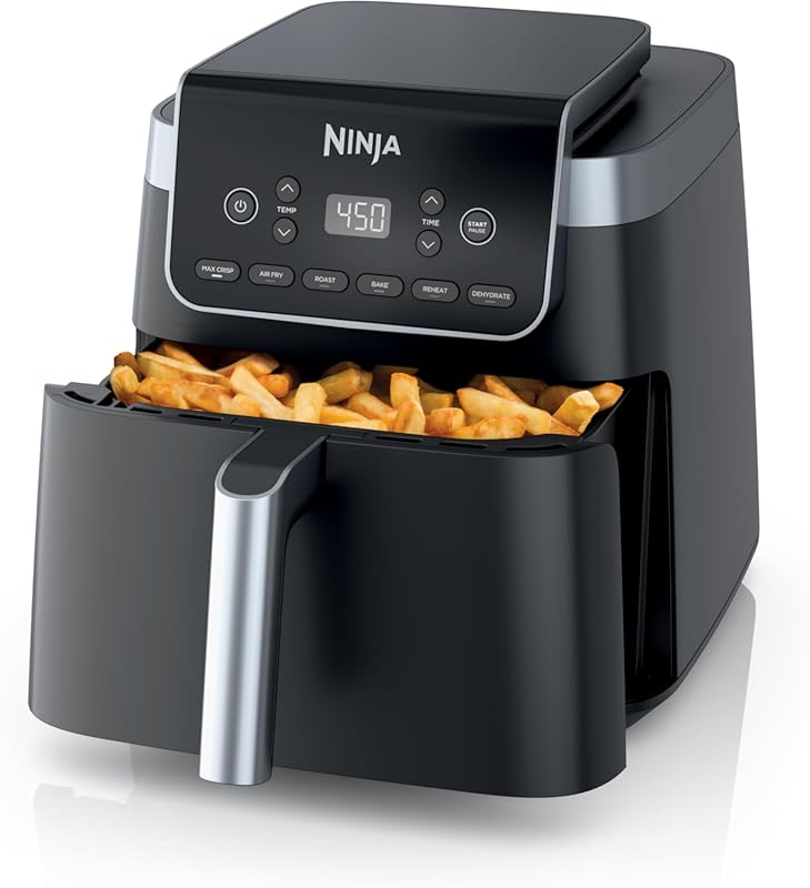 Ninja 6.5 QT 6-in-1 Air Fryer for Roasting, Baking, Reheating, and Deh