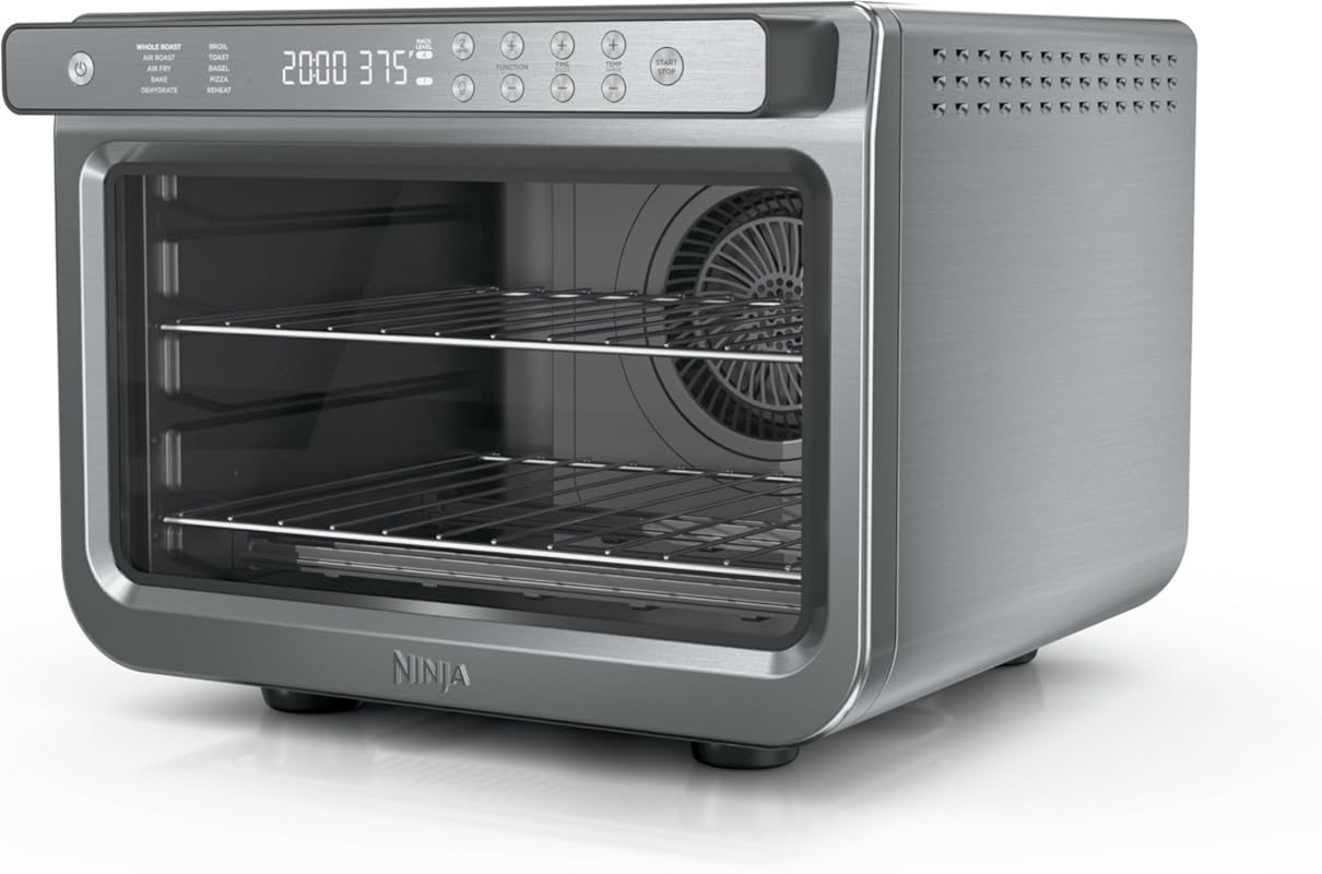 Ninja Stainless Steel Countertop Air Fryer and Toaster Oven