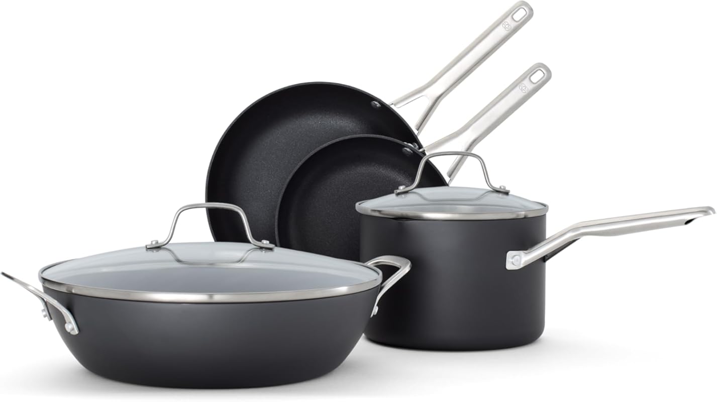 The Best Calphalon Hard-Anodized Nonstick 6-Piece Cookware Set for All