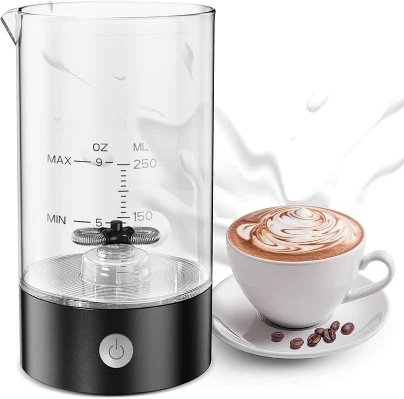 Electric Milk Frother: An Automatic 9oz Cold Foam Maker for Coffee and
