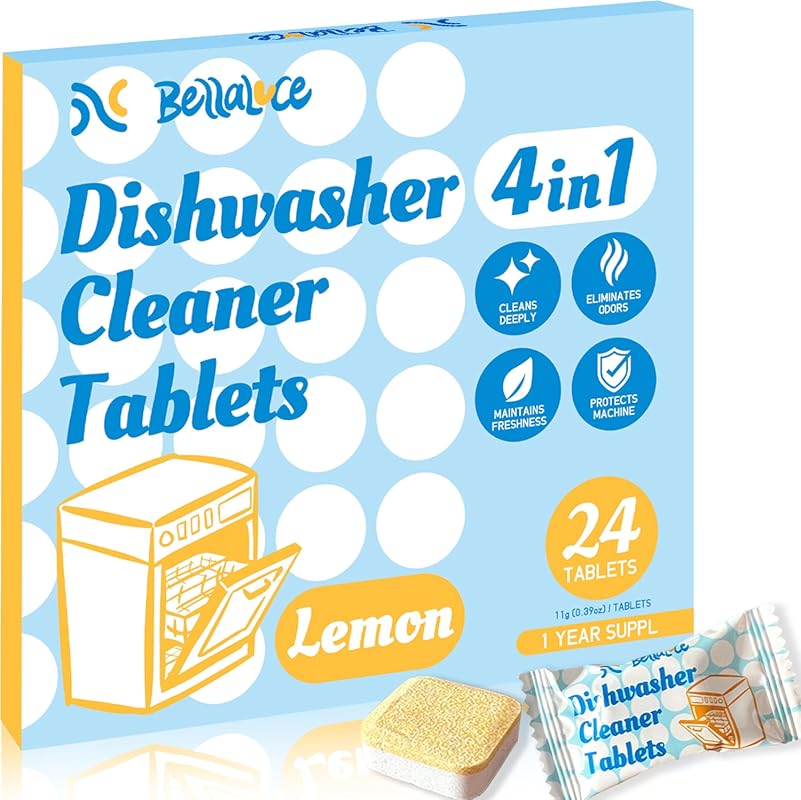 Dishwasher Cleaner Tablets and Deodorizer Pods