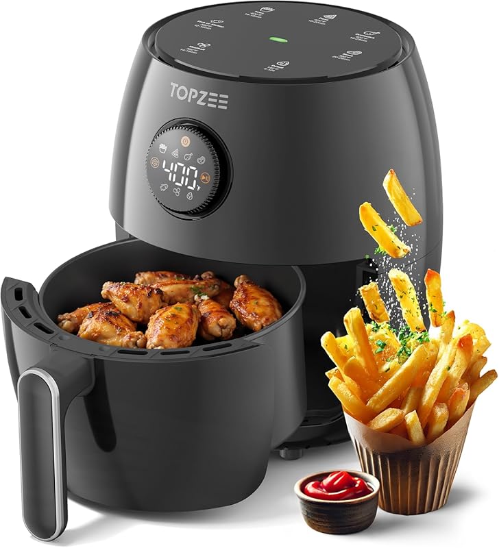 Compact 2.1 Qt Digital Mini Air Fryer