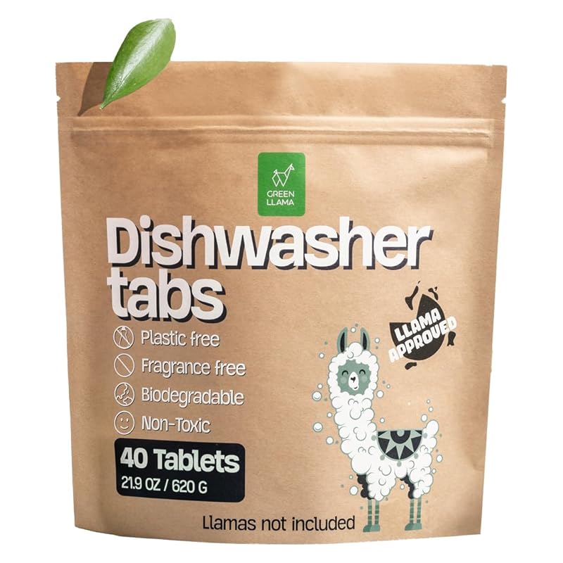 Fragrance-Free, PVA-Free Dishwasher Tablets