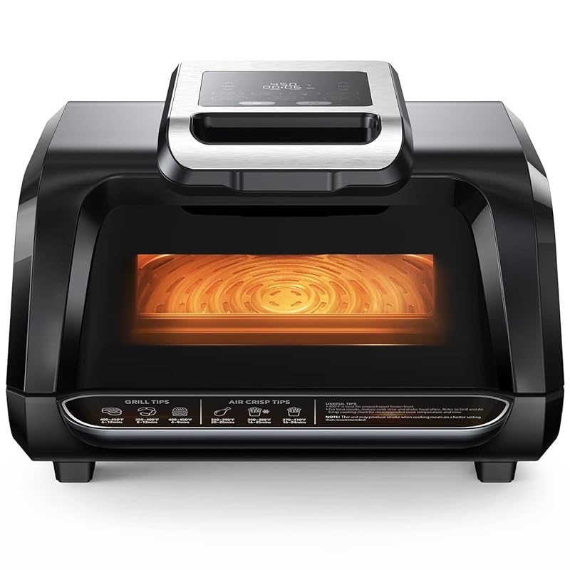 7-In-1 Smokeless Air Fryer & Indoor Grill