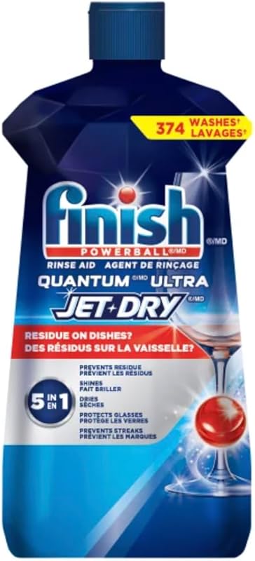 Finish Quantum Ultra Jet Dry Dishwasher Rinse Aid