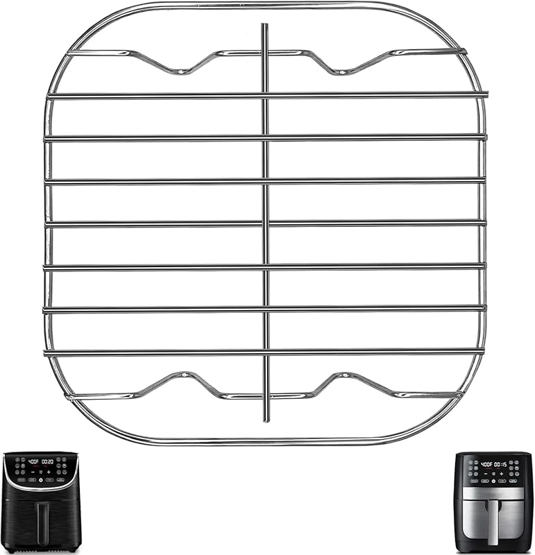 Stainless Steel Air Fryer Wire Rack 8x8 Inch