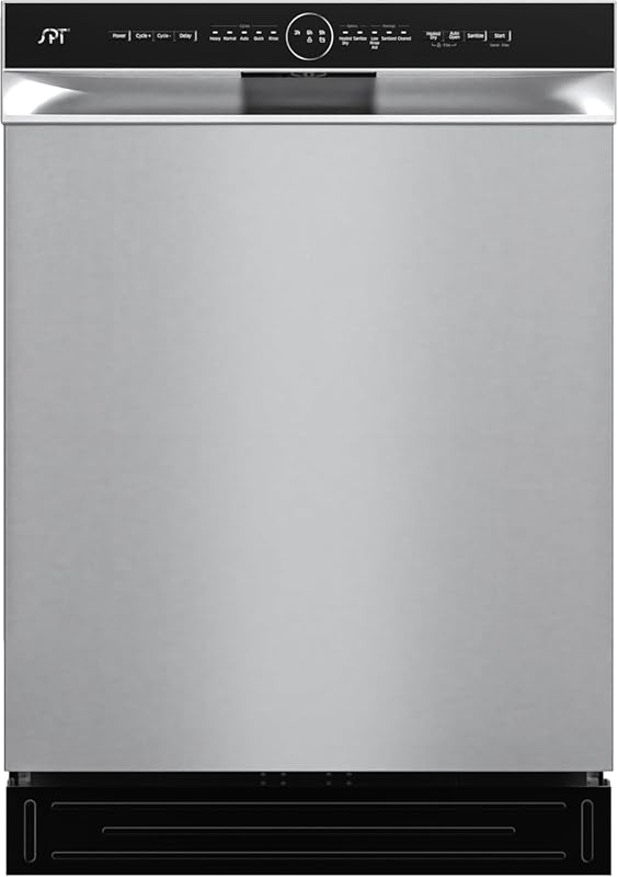 24-Inch Built-in Stainless Steel Dishwasher