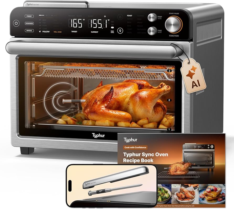 Typhur Sync Countertop Air Fryer Toaster Oven