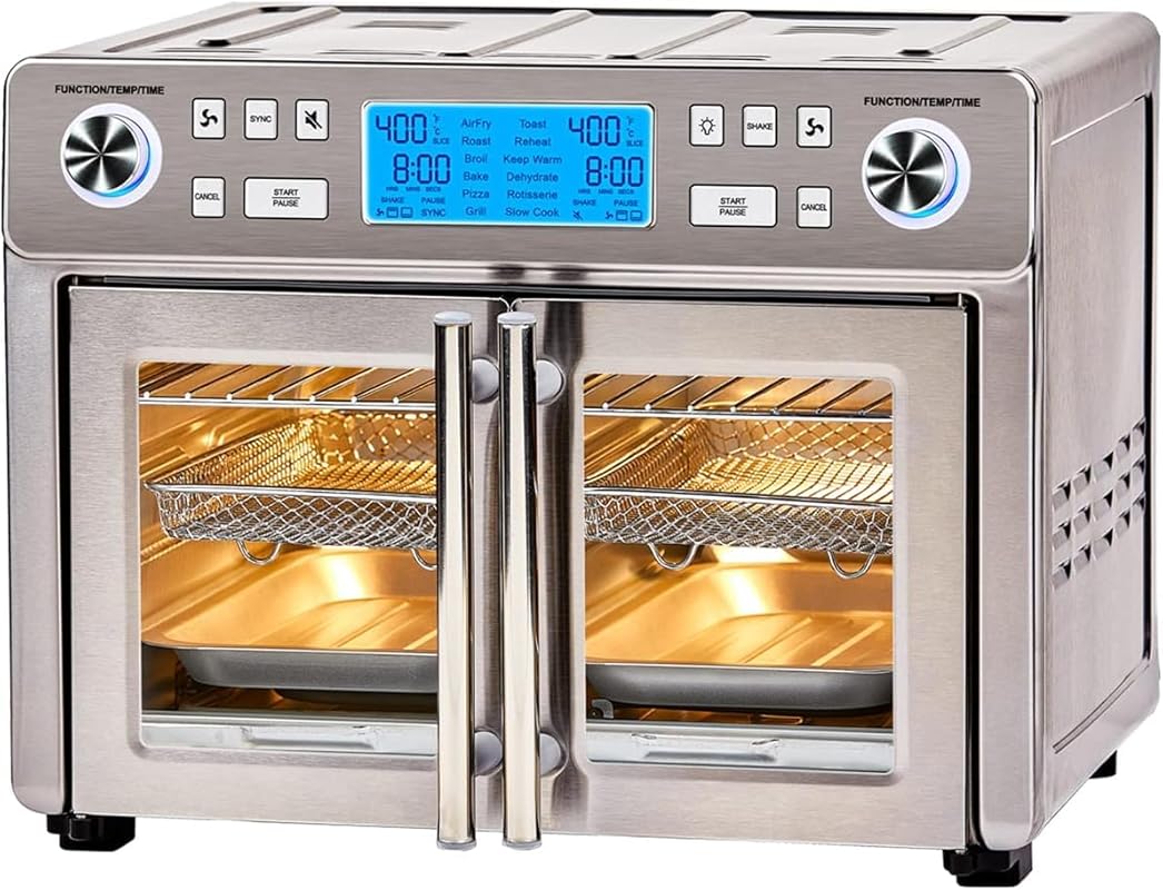 Emeril Lagasse 25QT Dual Zone French Door Air Fryer Oven