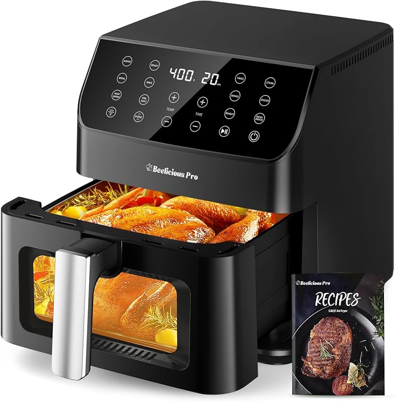 Beelicious 5.8 Quart Digital Air Fryer