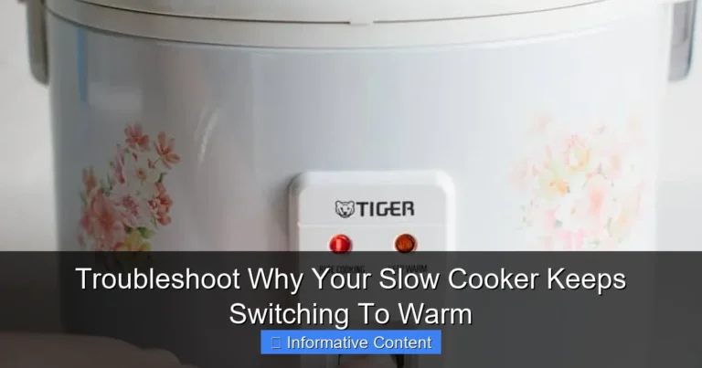 Troubleshoot Why Your Slow Cooker Keeps Switching To Warm