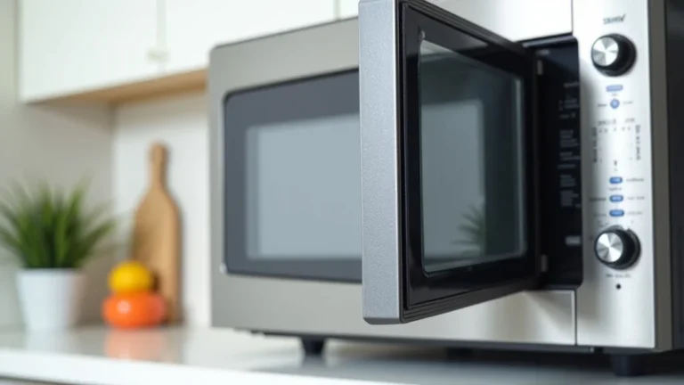 How to Clean Microwave Door Glass: A Simple Guide