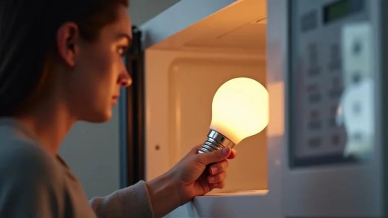 How to Replace Microwave Light Bulb Easily and Safely